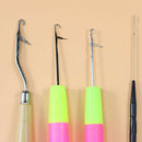 7 Piece Dreadlock Tool Set, Dreadlock Hooks, Hair Locking Tool for Braiding