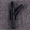 1/4" 6mm-5/16" 8mm Y 3-Way Gas Fuel Line Connector Coupler Tubing Union Joiner