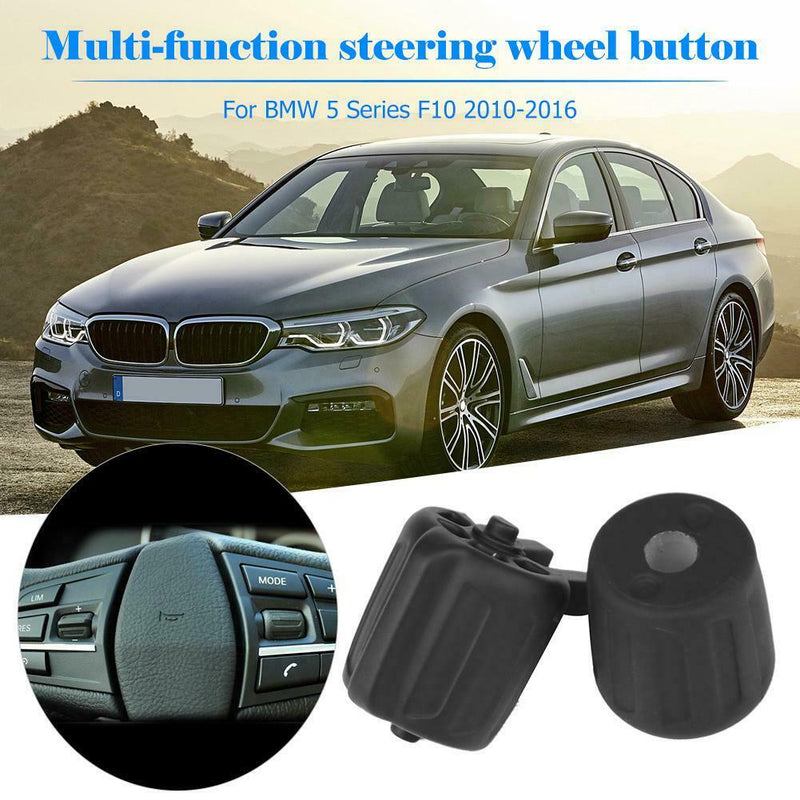 1 Set Steering Wheel Multifunction Switch Rubber Buttons for GT F10 F02