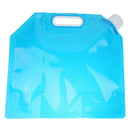 5LOutdoor Portable Camping Drinking Bottle Folding Water Bag Carrier Contai F3U3