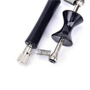 Black Carbon Steel Facility Guitar Rolling Glider Capo for 6-String Guitar FT