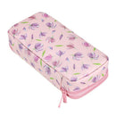 bon208 Floral Pencil Case with Compartments -High Capacity Double Layers Pe I4Y5
