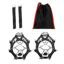 Ice Cleats For Women Men, 19 Snow Spikes Ice Crampons For Walking, Jogging,