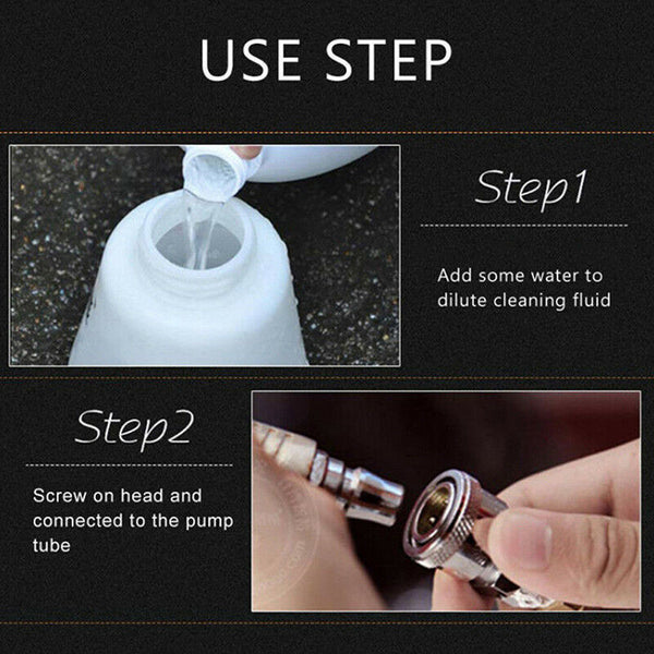 High Pressure Air Pulse Profession Gun Car Cares Tool Cleaning Surface Washin BX