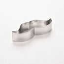 Stainless Steel Mustache Shape Cookie Cake Biscuit Pastry Cutter Baking MouldV3