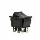 Professional 3-Position On-off-On Boat Rocker Switch 6-Pin DPDT Replacement Part