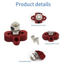 DC 48V Bus Bar M10 Heavy Duty Positive Power Distribution Stud Terminal Block