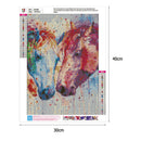 5D DIY Full Drill Diamond Painting Horse Embroidery Craft Kit Decor (W1894)
