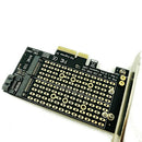 Pcie To M2/M.2 Adapter M.2 Ngff To Desktop Pcie X4 X8 X16 Nvme Sata Dual Ss C9X7
