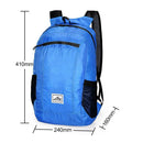 20L Foldable Shoulder Backpack Ultra Light Waterproof Bag (Dark Blue)