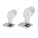 2pcs 316 Stainless Steel Boat Railing Part Hand Rail Fitting, 60 Degree