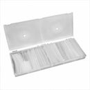 150Pcs Clear 100mm 2:1 Heat Shrink Tubing Polyolefin Transparent Tube Sl TRR