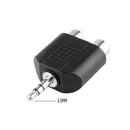 2pcs 3.5mm 1/8 TRS Male to 2 RCA Female Y Splitter Stereo Adapter Converter