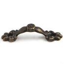 10Pcs Box Handle Zinc Alloy Knob Arch Tracery Drawer Wooden Jewelry Box 43x10mm