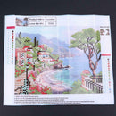 Diamond Embroidery Seaside Villa Drill Natural Scenery Cross Stitch