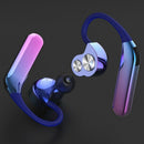 1X(2Pcs Wireless Bluetooth Headset Tws Bilateral Stereo Hanging Ear Type 5.
