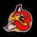 fox iron on patch embroidered applique sewing clothes stickers garment apparel F