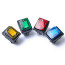 4pcs 4 Pin 2 Position Rocker Toggle Switch Waterproof High Quality