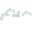 4 Pieces Clear Safety Soft Plastic Table Desk Corner Guard Protector C3P7