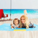 Outdoor Three-In-One Raincoat Multi-Function Outdoor Beach Mat Waterproof C