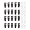 20 Pieces 6.35mm/6.35 Stereo Audio Microphone Female Socket Jack