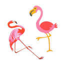 18pcs/set phone laptop flamingo stickers trunk guitar stickers for kids toys  Z