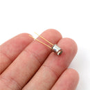 5Pcs 3Du5C Metal Encapsulated Silicon Phototransistor Transistor Au FT