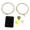 Guitar Parts with Acoustic String, Mute Pad and Picks Set for Guitar Lovers