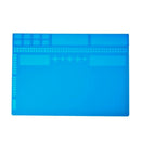 Heat-Resistant Insulation Silicone Soldering Pad Desk Mat Maintenance Platf
