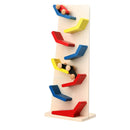 Wooden Demountable Slider Car 9 Zigzag Ladder Small Pulley Building Block R J7P3