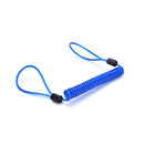 Motorcycle Bike Scooter Alarm Disc Lock Security Spring Reminder Cable Blu ME