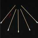 100Pcs Medical Swabs 6'' Long Wood Handle Sturdy Cotton Applicator Swab Q-tip