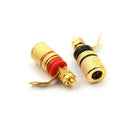 4pcs/lot 4mm Banana Plug Binding Post Loudspeaker Power Socket Terminals  Z
