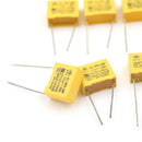 10 Pcs AC 275V 0.47uF Polypropylene Film Safety Capacitors FT