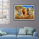 5D DIY Full Drill Diamond Painting Animals Cross Stitch Kit Wall Art (W281)