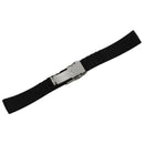 Watchband, bracelet, silicone, rubber, folding clasp, water-resistant, 18mm W4S8
