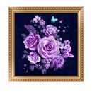 5D Full Drill Diamond Rose Painting Embroidery DIY Mosaic Cross Stitch Kit