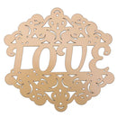 Love DIY Cutting Dies Stencils Scrapbook Embossing Craft Album Card Gifts