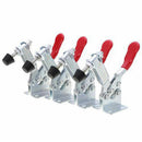 4x Holding Capacity 100Kg Quick Release Vertical Type GH-201b Toggle Clamp Set g