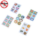 30pcs/5sheets Mosquito Patch Square Cartoon Anti-Mosquito Repellent Stick JR