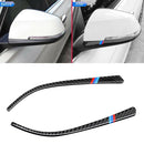 For BMW F30 F35 3Series 13-18 Anti-Rub Bumper Strip Rear View Mirror Mouldings