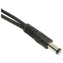 5 Way Pedal Guitar Effects 9V Power Supply Adapter Cable Splitter Black J6R4