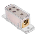 1x 4AWG to 4x 8AWG Car Audio Power/Ground Cable Splitter Distribution Block