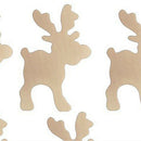 Wooden Elk Shape Embellishments Crafts Christmas Tree Hanging Pendant Tags