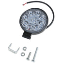27W Round LED Work Light Flood Beam Offroad Car Driving Fog Lamp 5D LensJ zcFS3C