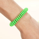 Mosquitoes Repellent Bracelets Insect Protection for Adults Kids (Green) A