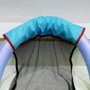 Children Swimming Floating Chair Pool Bed Seat Kids Float Ring Noodle Net