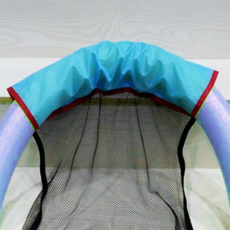 Children Swimming Floating Chair Pool Bed Seat Kids Float Ring Noodle Net