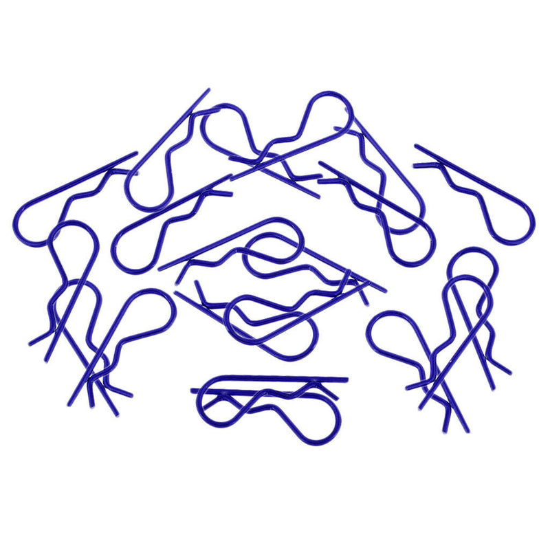 20pcs/set RC Car R-Pins fit 1/10 1/12 1/16 1/18 RC Car Truggy Accessory Blue