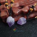 100g Natural Purple Amethyst Point Quartz Crystal Rough Rock Specimen Home Decor